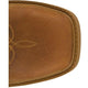 Justin Men's Blinder 11" Steel Toe WP Western Work Boot- Brown- PD4069 - Overlook Boots