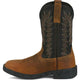 Justin Men's Taskmaker 11" Waterproof Western Work Boot - Brown - PD4072 - Overlook Boots