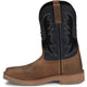 Justin Men's Bolt 11" Square Toe Western Work Boot -Tan- SE4114 - Overlook Boots