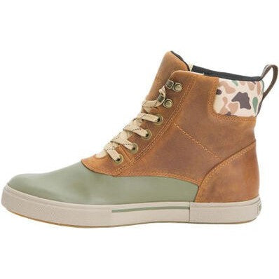 Xtratuf Men's Leather Lace 6" Waterproof Ankle Deck Work Boot -Tan- LAL700 - Overlook Boots