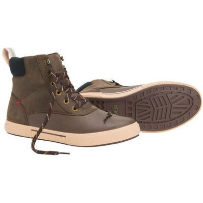 Xtratuf Men's Leather Lace 6" Waterproof Ankle Deck Work Boot -Brown- LAL900 - Overlook Boots