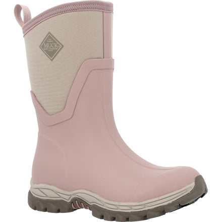 Muck Women's Arctic Sport II Mid Waterproof Neoprene Insulated Boot - Pink - MAS12W60 5 / Pink - Overlook Boots