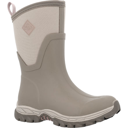 Muck Women's Arctic Sport II Mid Waterproof Neoprene Insulated Boot - Grey - MAS12W90 5 / Grey - Overlook Boots