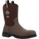 Muck Men's Chore 12" Alloy Toe Waterproof Western Work Boot - Brown - MCHWM91 4 / Medium / Brown - Overlook Boots