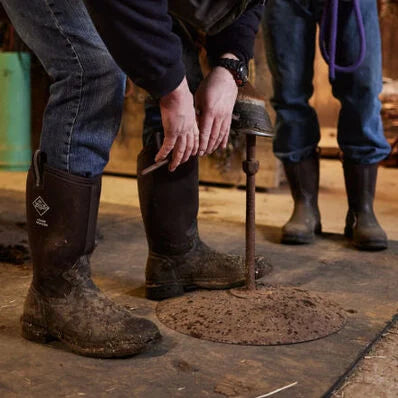 Muck Men's Chore Tall Waterproof Western Work Boot - Brown - MCHWTM90 - Overlook Boots