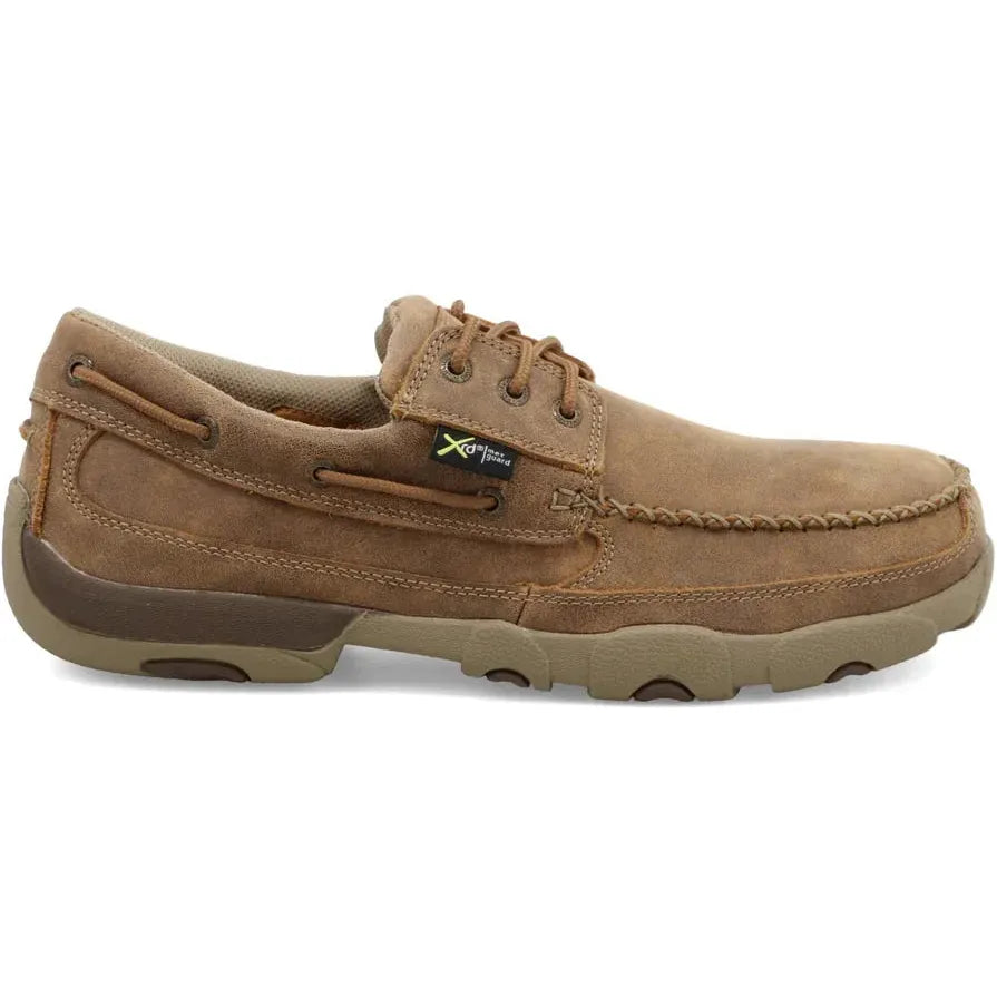 Twisted X Men's Driving Steel Toe Slip Resist Work Shoe - Bomber - MDMSTM1