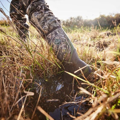 Muck Men's Pathfinder 15" Soft Toe Waterproof Tall Work Boot- Mossy Oak- MPFMDNA - Overlook Boots
