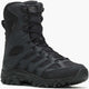 Merrell Work Men's Moab 3.8" Tactical Zip WP Hiking Boot -Black- J003907 8 / Medium / Black - Overlook Boots