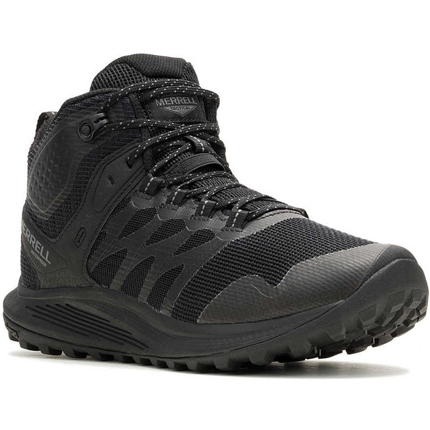 Merrell Work Men's Nova 3" Mid Tactical WP Work Boot -Black- J005049 8 / Medium / Black - Overlook Boots