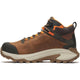 Merrell Work Men's Moab Speed 2 Carbon Fiber Waterproof Work Shoe- Brown- J007901 - Overlook Boots