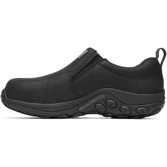 Merrell Work Men's Jungle Moc Waterproof Leather Hi-Vis Carbon Work Shoe J008005 - Overlook Boots