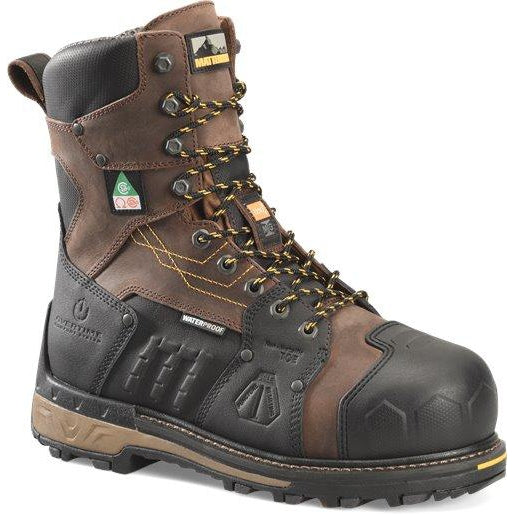 Matterhorn Men's Maximus 2.0 8" Composite Toe Waterproof Metguard Puncture Resistant Work Boot - MTC300 8 / Medium / Brown - Overlook Boots