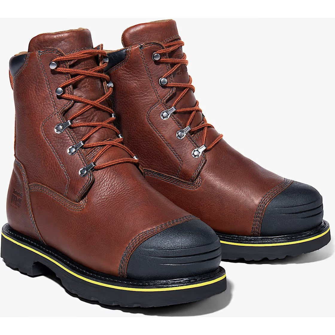 Timberland Pro Men's Bannack 9" Alloy Toe Metguard Work Boot- Brown- TB1A27MG214 - Overlook Boots