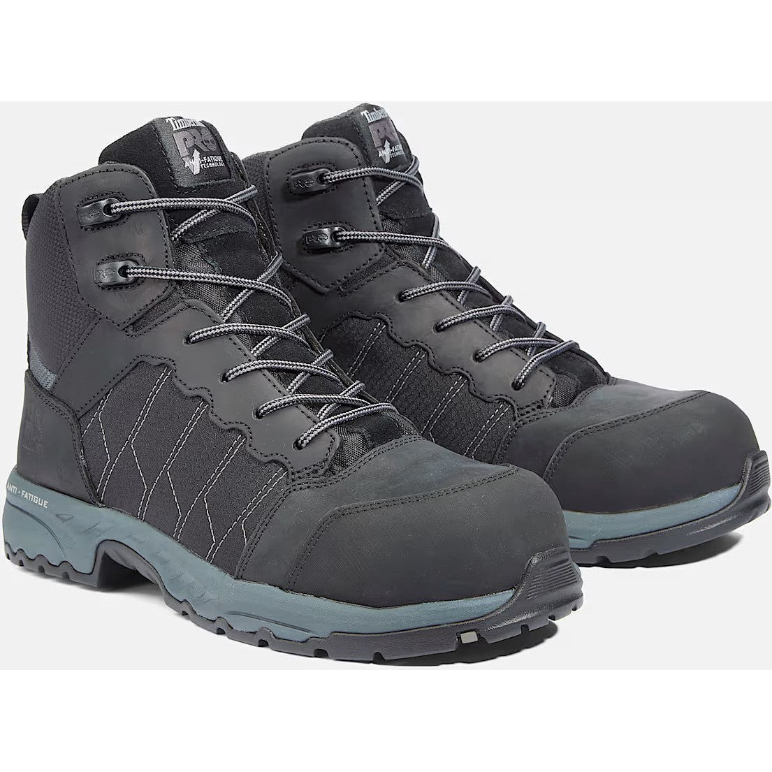 Timberland Pro Men's Payload 6" Composite Toe Moisture Work Boot- Black- TB1A27JB001 - Overlook Boots