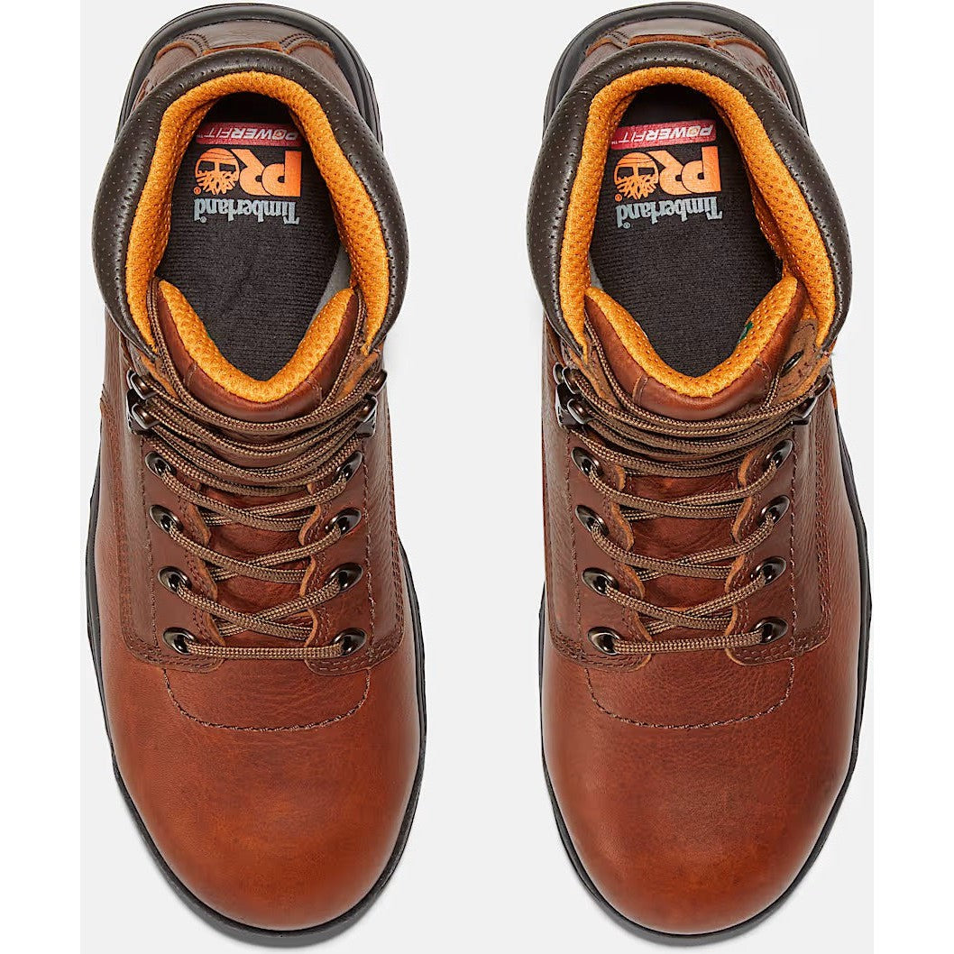 Timberland Pro Men's TiTAN 6" Alloy Toe Work Boot- Brown- TB126063214 - Overlook Boots