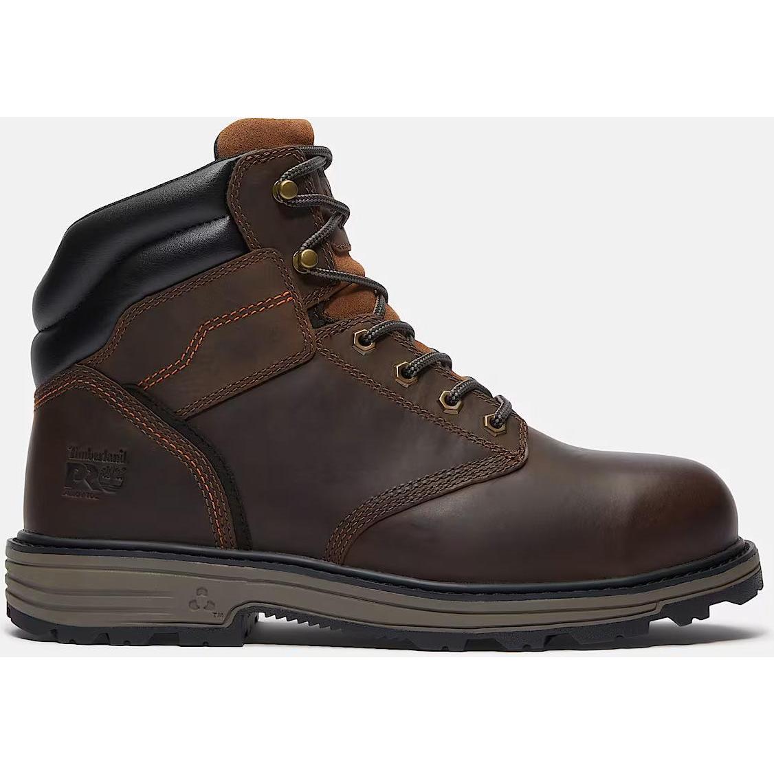 Timberland Pro Men's Titan Tasker 6" Alloy Toe Work Boot- Brown- TB0A416GW01 7.0 / Medium / Brown - Overlook Boots