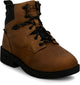 Justin Men's Gritland 6" Soft Toe Waterproof Work Boot - Brown - PD644