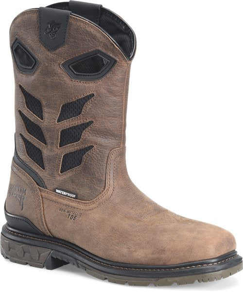 Phantom Rider Men's Faulk 11" Safety Toe Western Work Boot - Brown - PH5055 - Overlook Boots