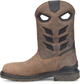 Phantom Rider Men's Faulk 11" Safety Toe Western Work Boot - Brown - PH5055 - Overlook Boots