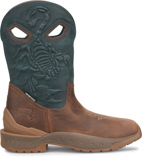 Phantom Rider Men's Burntail 11" WP Western Work Boot - Brown - PH6002 6 / Medium / Brown - Overlook Boots
