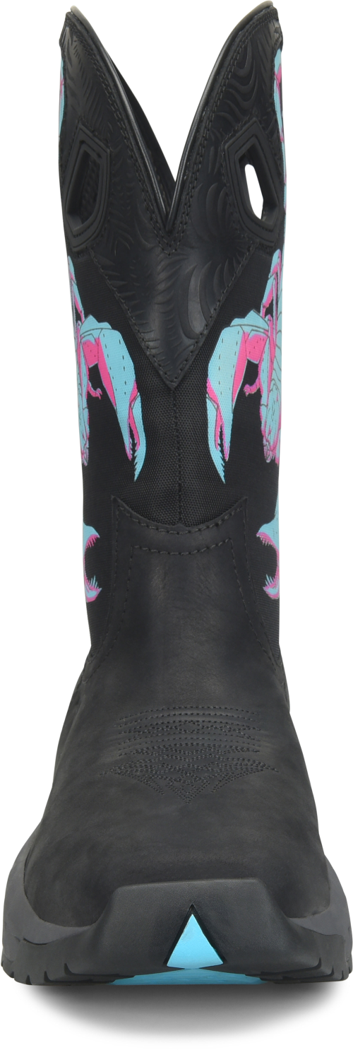 Phantom Rider Men's Ghost Stalker 11" WP Western Work Boot - Black - PH6005 - Overlook Boots