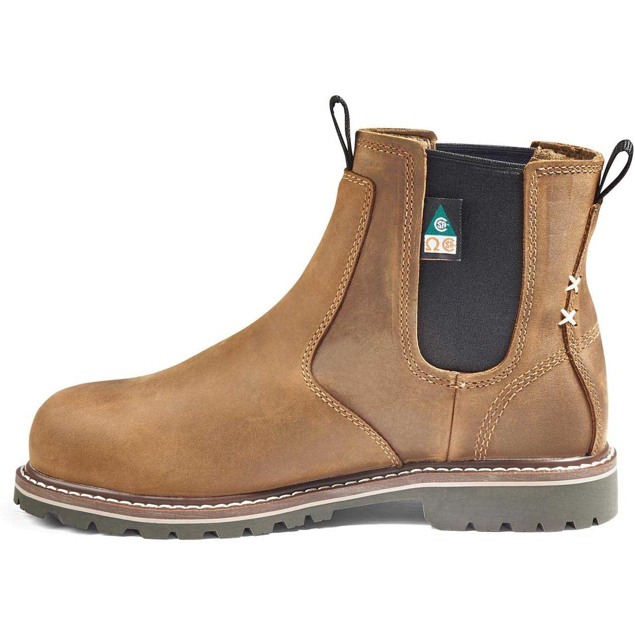 Kodiak Women's Bralorne Composite Toe Waterproof Safety Work Boot -Brown- 4TDFBN - Overlook Boots