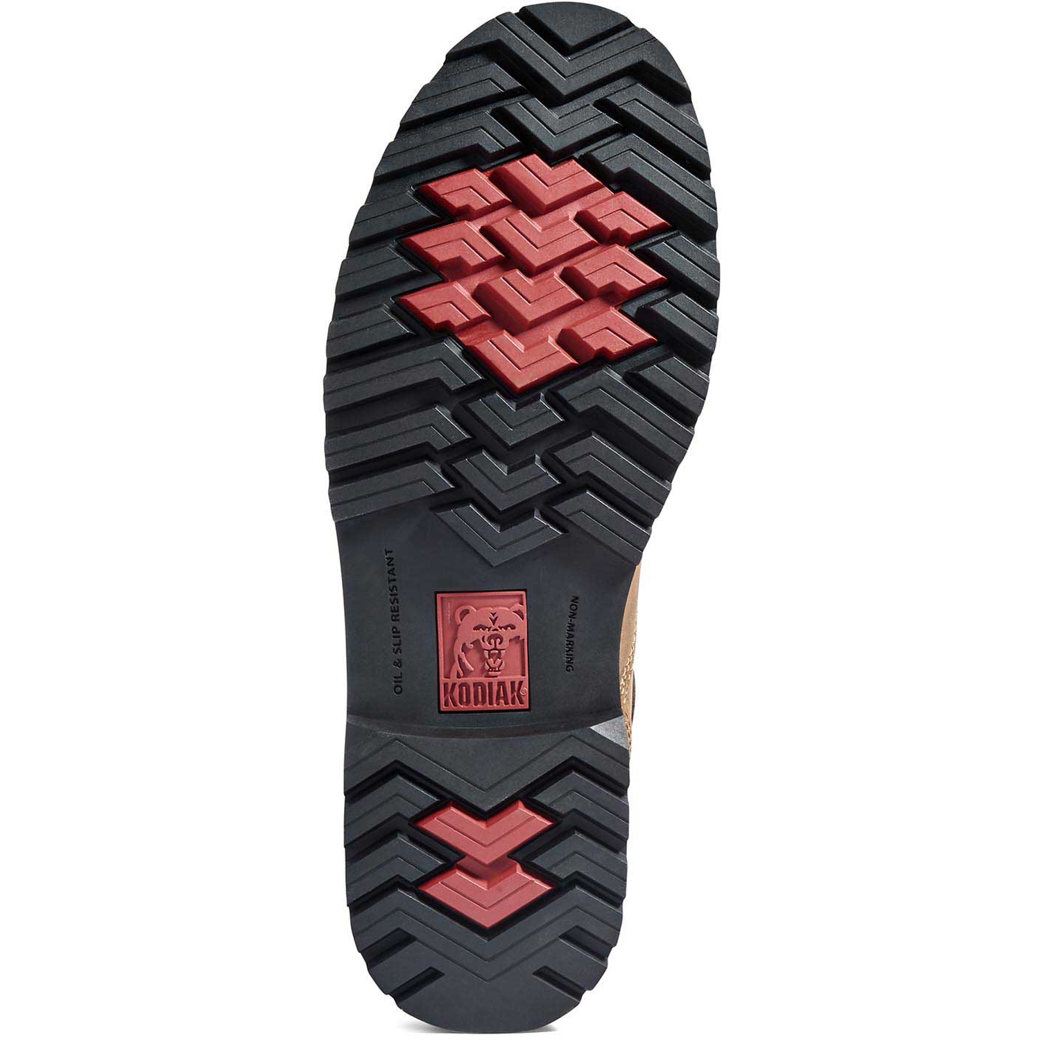 Kodiak Men's Mckinney 6" Waterproof Slip Resistant Safety Work Boot -Brown- 4TDQBN - Overlook Boots