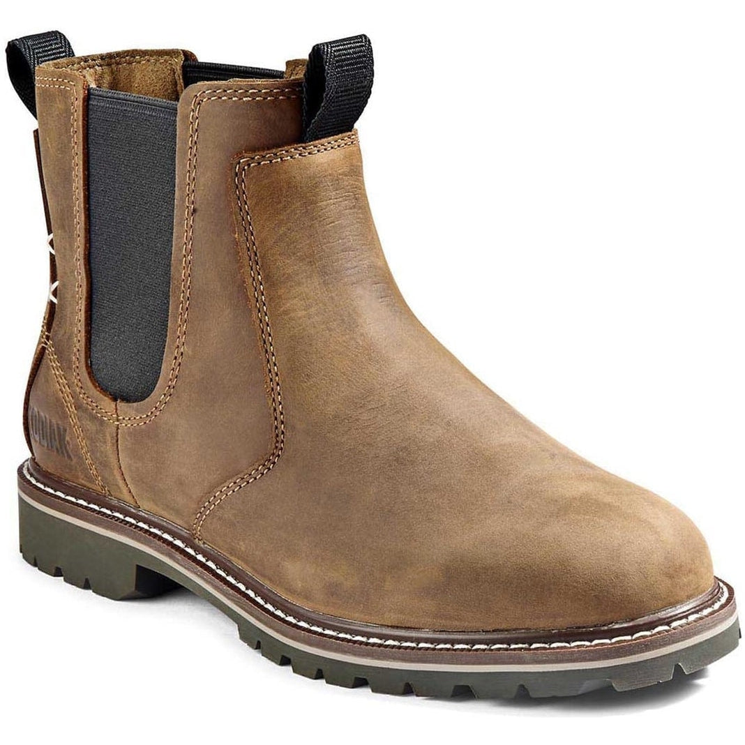 Kodiak Women's Bralorne WP Slip Resist Chelsea Work Boot -Brown- 4TEABN 5 / Medium / Brown - Overlook Boots