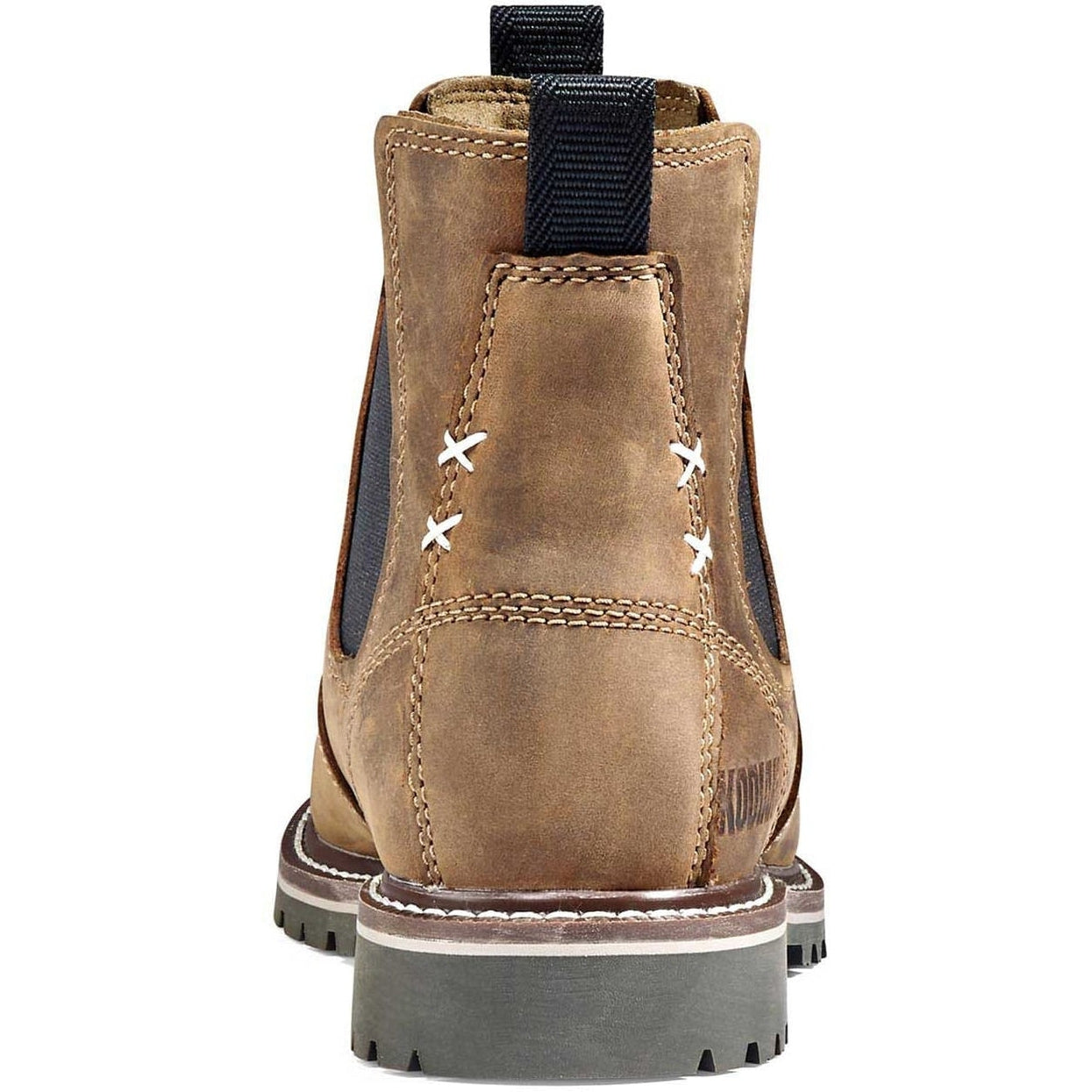 Kodiak Women's Bralorne Waterproof Slip Resistant Chelsea Work Boot -Brown- 4TEABN - Overlook Boots