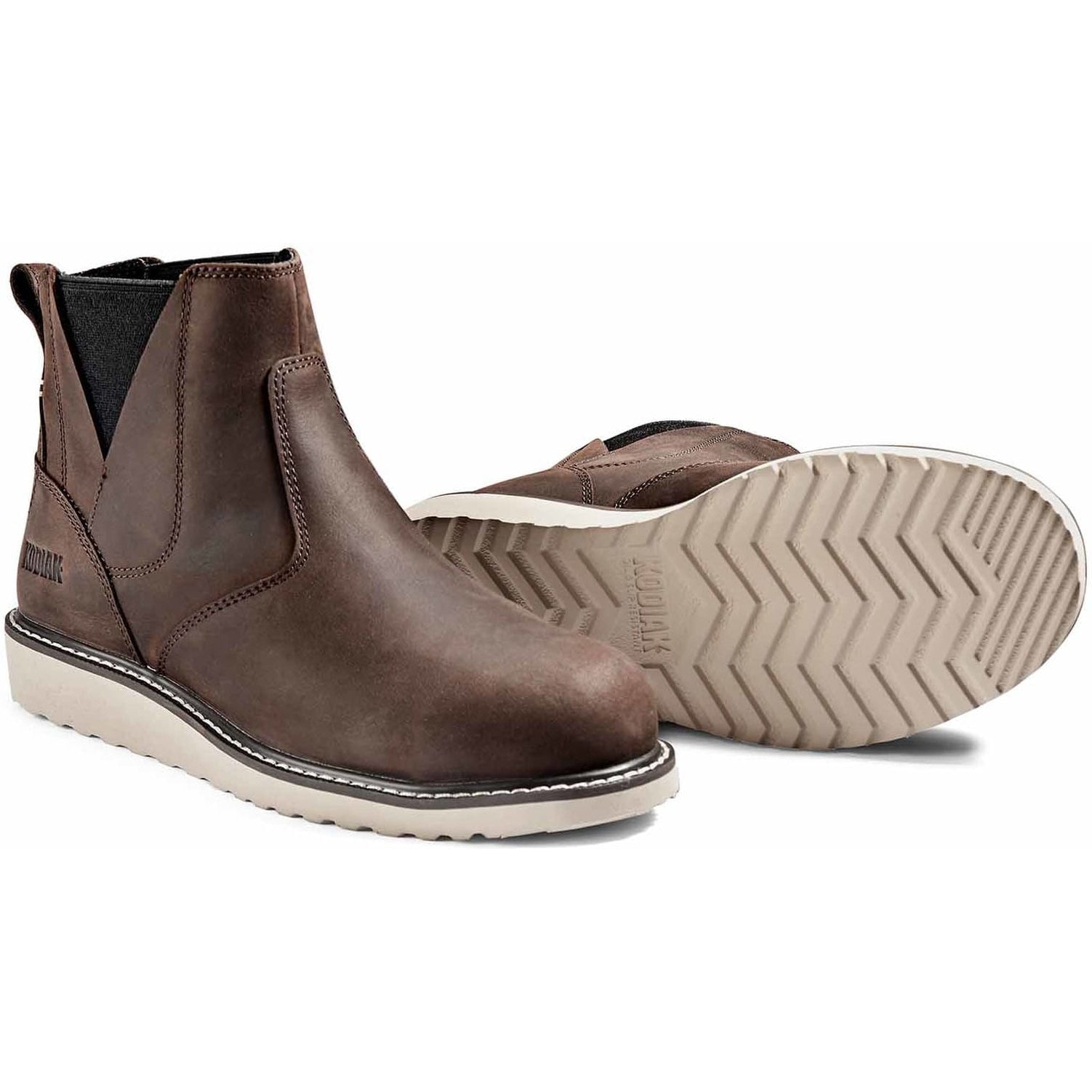 Kodiak Women's Whitton Steel Toe Puncture Resist Safety Work Boot -Brown- 4TEXDB - Overlook Boots