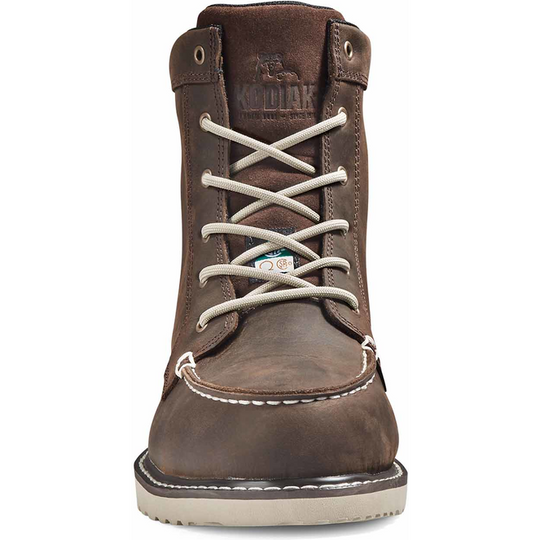Kodiak Women's Whitton 6" Steel Toe Puncture Resist Safety Work Boot -Brown- 4TEYDB - Overlook Boots