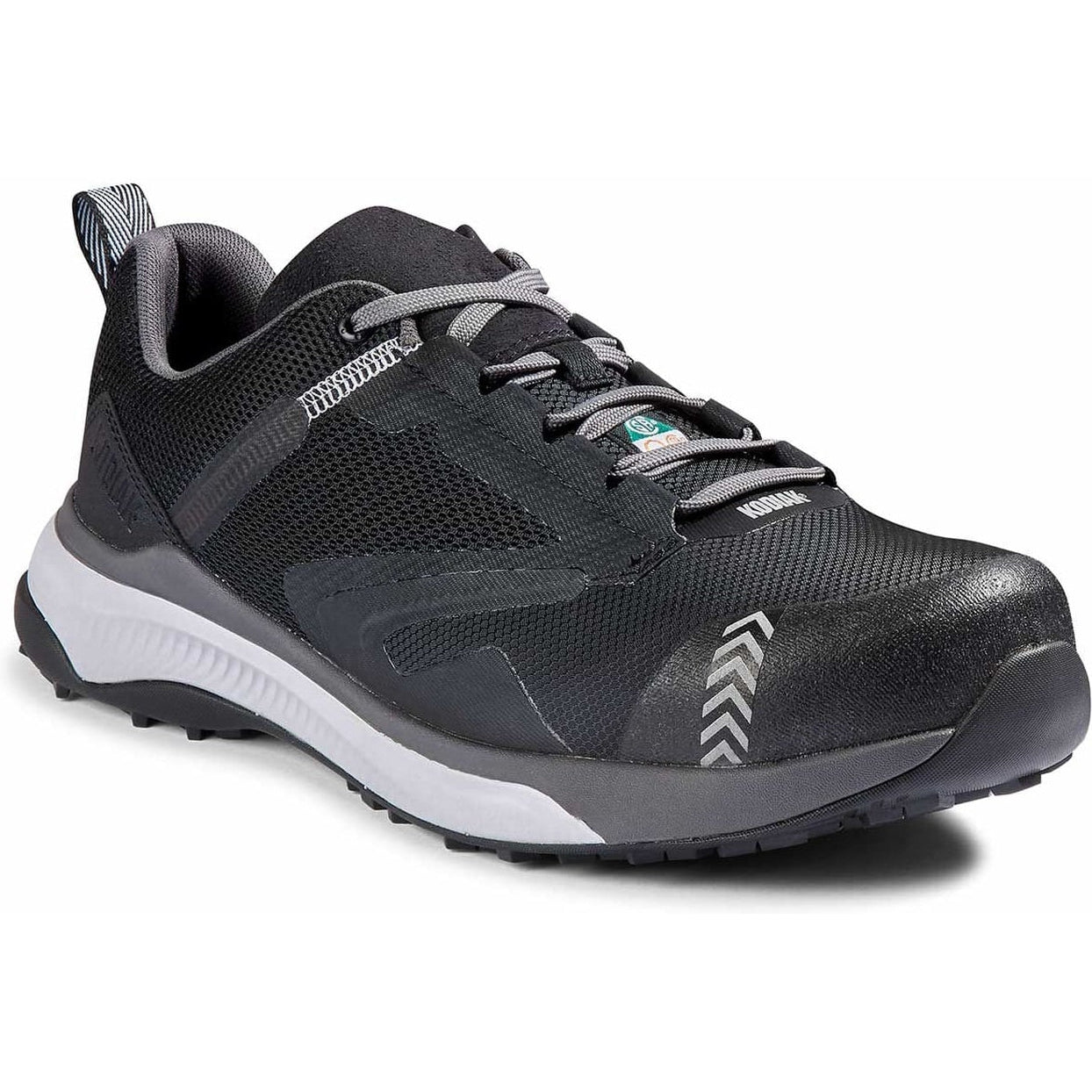 Kodiak Men's Quicktrail Low Composite Toe Athletic Safety Work Shoe -Black- 4TGYBK - Overlook Boots