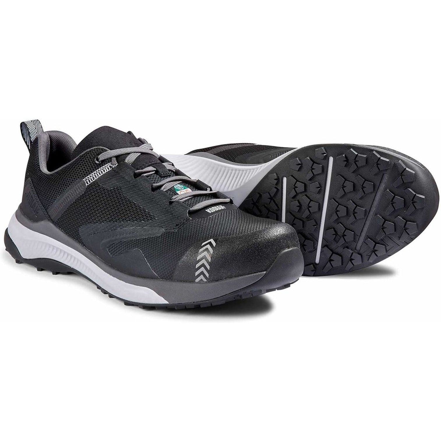 Kodiak Men's Quicktrail Low Composite Toe Athletic Safety Work Shoe -Black- 4TGYBK - Overlook Boots
