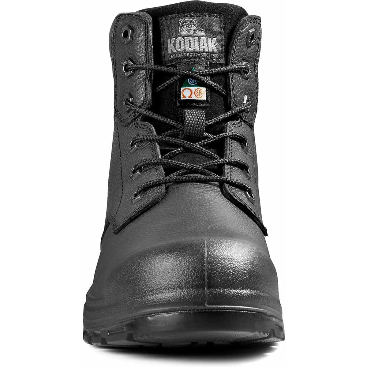Kodiak Men's Greb 6" Steel Toe Safety Work Boot - Black - 4TH4BK - Overlook Boots