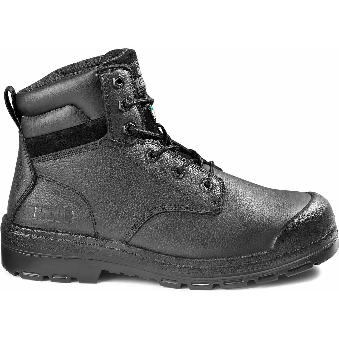 Kodiak Men's Greb 6" Steel Toe Safety Work Boot - Black - 4TH4BK - Overlook Boots