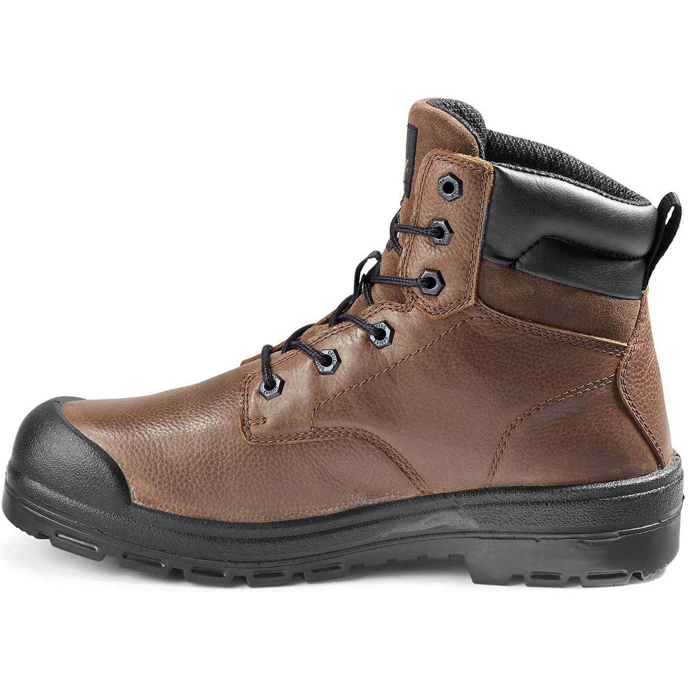 Kodiak Men's Greb 6" Steel Toe Slip Resistant Safety Work Boot -Brown- 4TH4BN - Overlook Boots