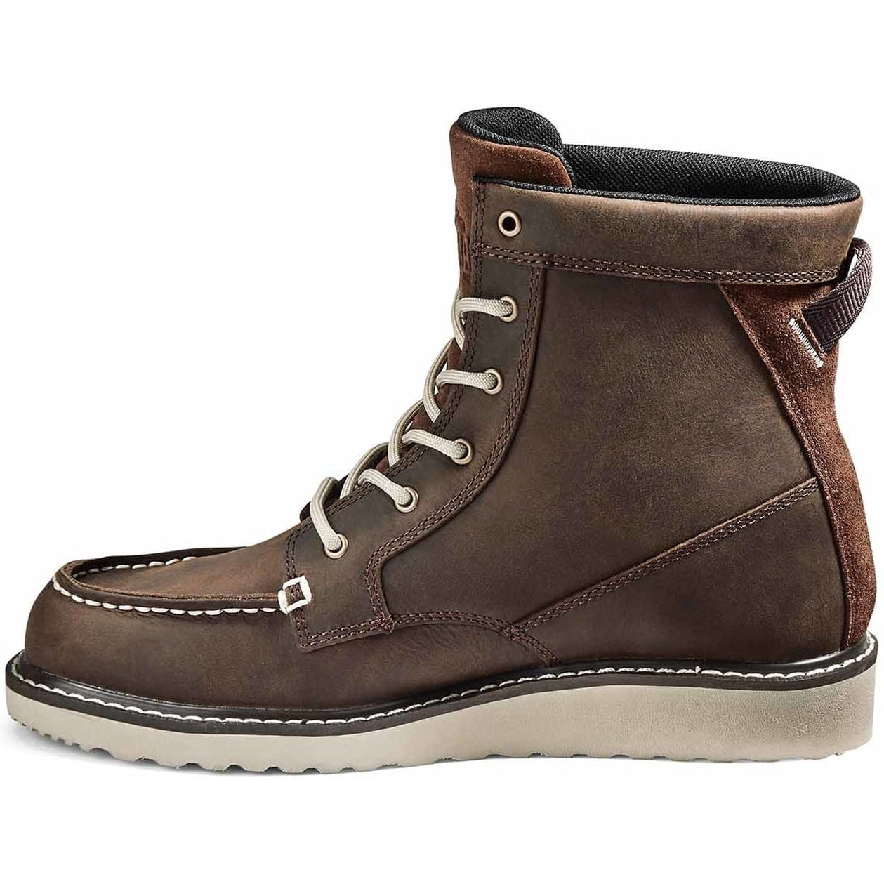 Kodiak Women's Whitton 6" Soft Toe Safety Work Boot -Brown- 4THKDB - Overlook Boots