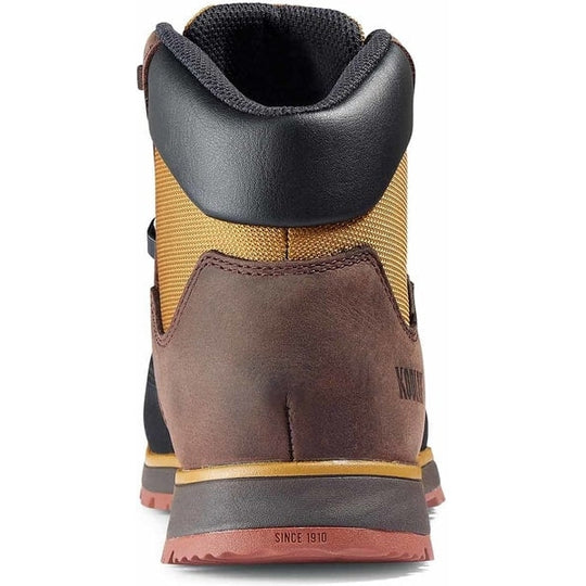 Kodiak Women's Greb Classic Steel Toe Waterproof Hiker Work Boot -Brown- 834YBN - Overlook Boots