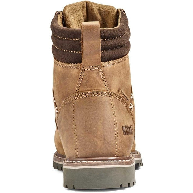 Kodiak Women's Bralorne 6" Composite Toe Waterproof Safety Work Boot -Brown- K4TEBN - Overlook Boots