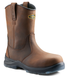 Terra Men's Murphy Composite Toe Waterproof Safety Wellington Work Boot - Brown - 1283DB 3 / Wide / Dark Brown - Overlook Boots