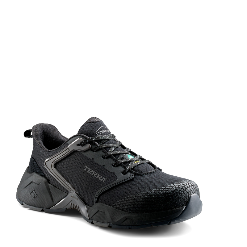 Terra Men's Terra Vector Composite Toe Athletic Safety Work Shoe - Bla