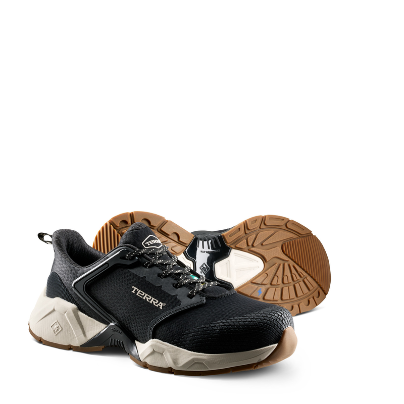 Terra Men's Terra Vector Composite Toe Athletic Safety Work Shoe - Tan - 1298BW - Overlook Boots