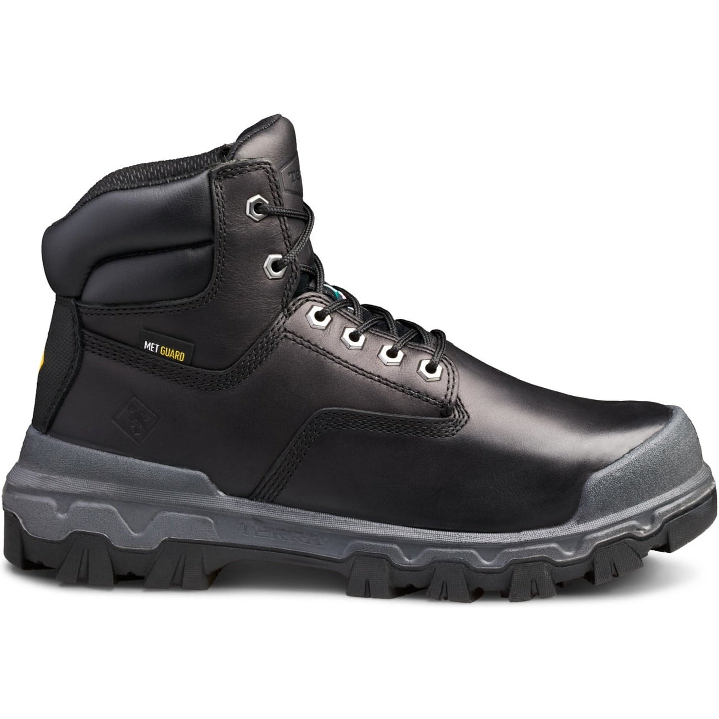 Terra Men's Sentry 2020 6" Composite Toe Waterproof Safety Work Boot -Black- 4NRWBK - Overlook Boots