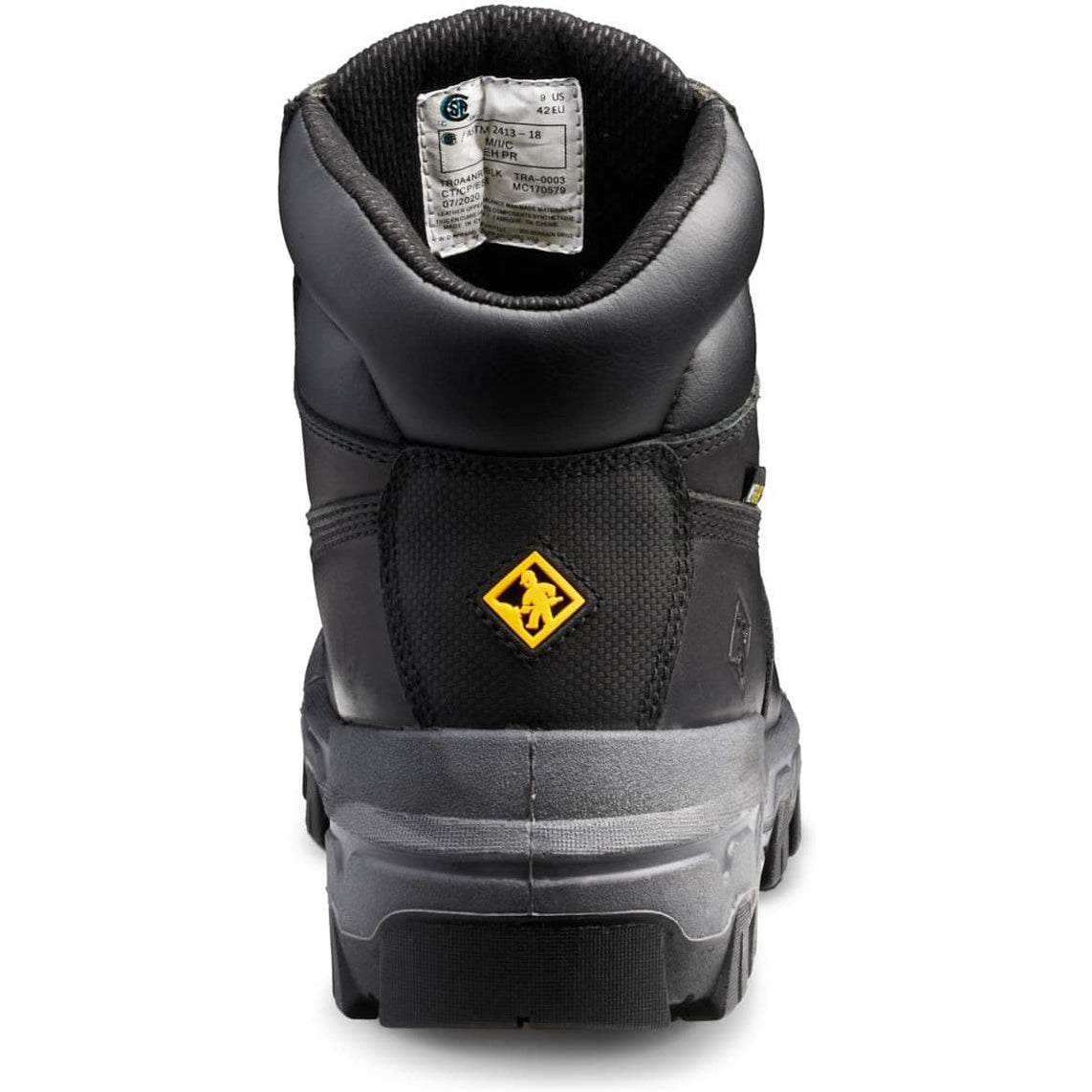 Terra Men's Sentry 2020 6" Composite Toe Waterproof Safety Work Boot -Black- 4NRXBK - Overlook Boots