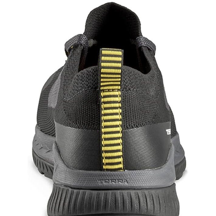 Terra Men's Eclipse Composite Toe Slip Resistant Athletic Work Shoe -Black- 4T8NBY - Overlook Boots