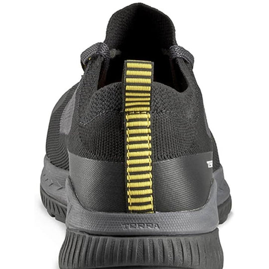 Terra Men's Eclipse Composite Toe Slip Resistant Athletic Work Shoe -Black- 4T8NBY - Overlook Boots