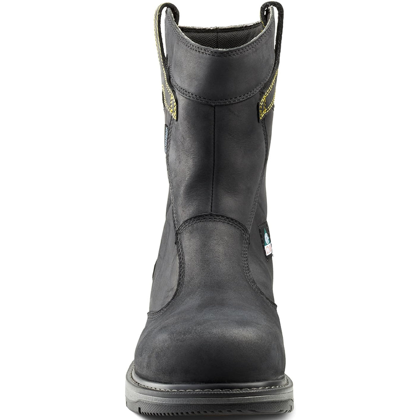 Terra Men's Patton Alloy Toe Waterproof Pull-On Safety Work Boot -Black- 4TCBBK - Overlook Boots