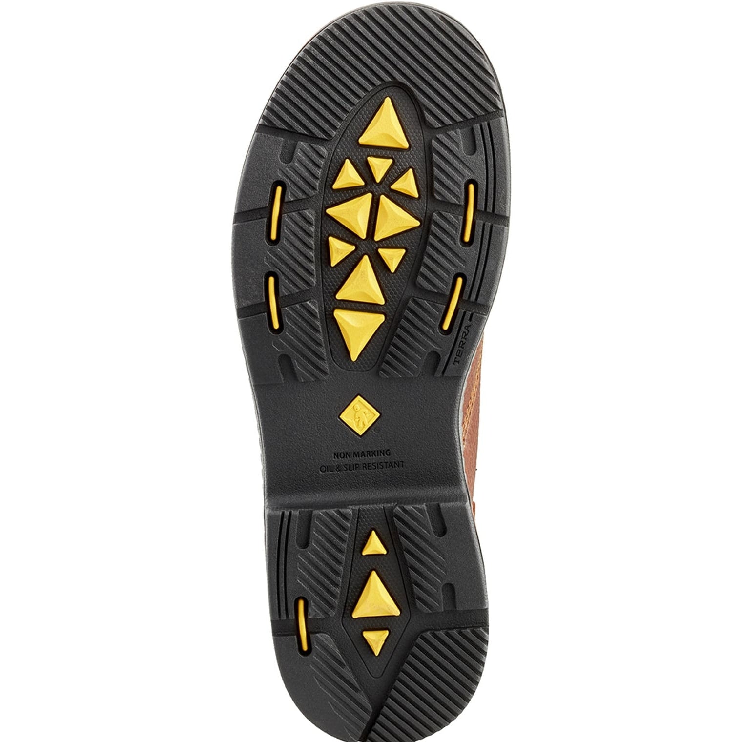 Terra Men's Patton Alloy Toe Waterproof Met Guard Safety Work Boot -Brown- 4TCCBN - Overlook Boots