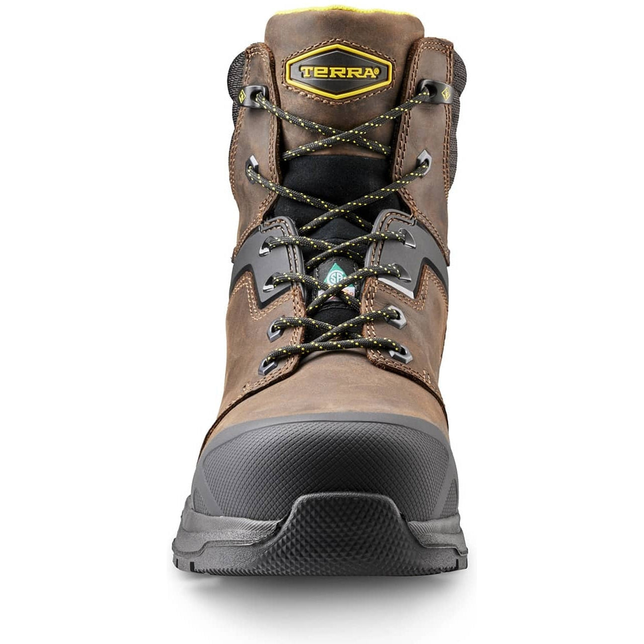 Terra Men's Carbine 6" Composite Toe Waterproof Safety Work Boot -Brown- 8395BN - Overlook Boots