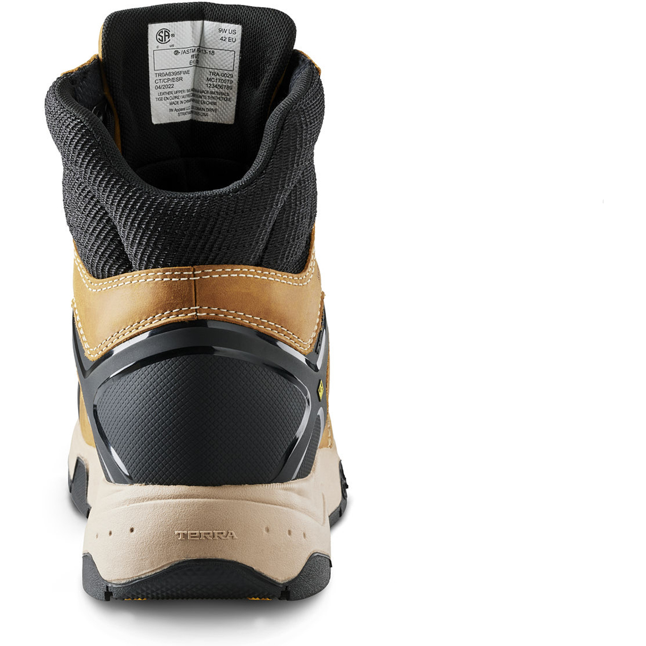 Terra Men's Carbine 6" Composite Toe Waterproof Safety Work Boot -Wheat- 8395WT - Overlook Boots